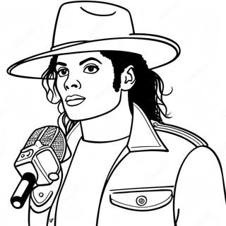 Pagina Da Colorare Di Michael Jackson Cattivo 41439-34392