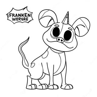 Pagina Da Colorare Di Frankenweenie 41589-34512