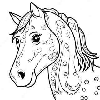 Cavallo Appaloosa Pagine Da Colorare