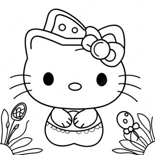 Hello Kitty Pasqua Pagine Da Colorare