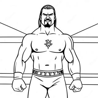 Pagina Da Colorare Della Wwe 42360-35296