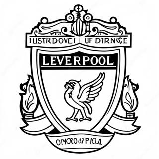 Pagina Da Colorare Del Logo Del Liverpool 42370-35126