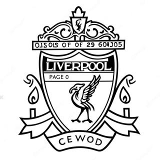 Pagina Da Colorare Del Logo Del Liverpool 42370-35128