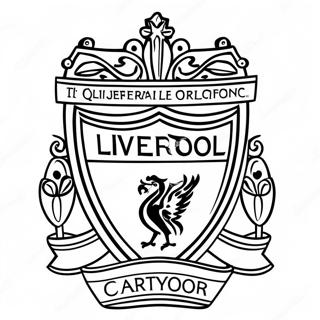 Pagina Da Colorare Del Logo Del Liverpool 42370-35310