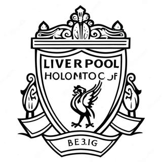 Pagina Da Colorare Del Logo Del Liverpool 42370-35311