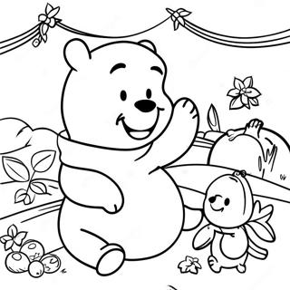 Pagina Da Colorare Del Ringraziamento Di Winnie The Pooh 42841-35679