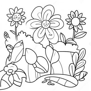 Pagina Da Colorare Del Giardino Grato 43783-36430