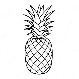 Pagina Da Colorare Ananas 4390-3540