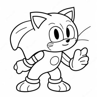 Pagina Da Colorare Di Big The Cat Di Sonic 43982-36586