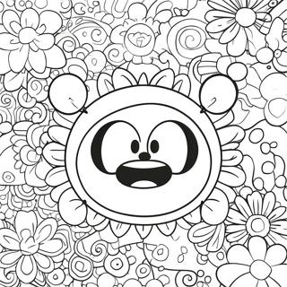 Pagina Da Colorare Di Takashi Murakami 44822-37256