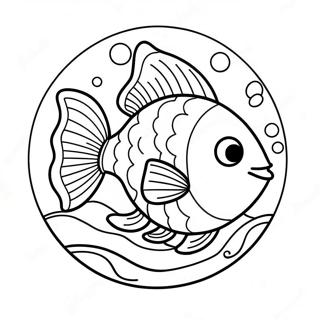 Pagina Da Colorare Logo Della Goldfish Swim School 45153-37505