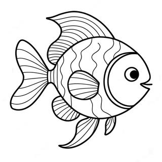 Pagina Da Colorare Logo Della Goldfish Swim School 45153-37508