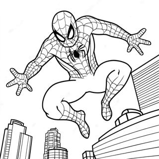 Pagina Da Colorare Di Spider Man Spettacolare 45223-37564