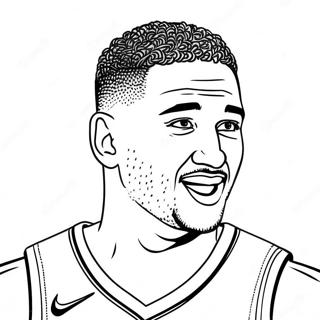 Pagina Da Colorare Di Klay Thompson 45283-37611