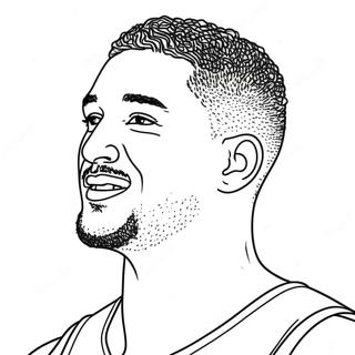 Pagina Da Colorare Di Klay Thompson 45283-37612