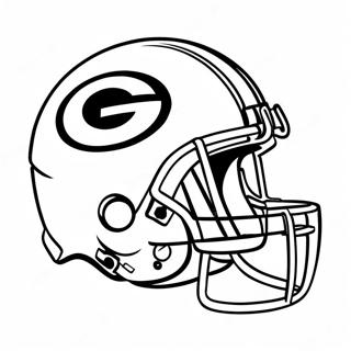 Pagina Da Colorare Del Logo Dei Green Bay Packers 4531-3642