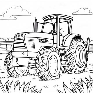 Pagina Da Colorare Dellattrezzatura Agricola Kubota 45364-37681