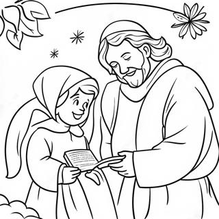 Versetto Biblico Di Natale Pagine Da Colorare