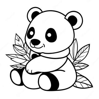 Pagina Da Colorare Di Un Panda Cucciolo 45813-38039