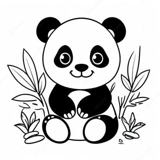 Pagina Da Colorare Di Un Panda Cucciolo 45813-38040