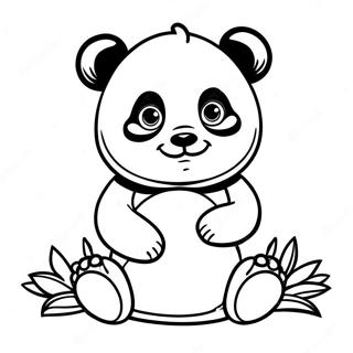 Pagina Da Colorare Di Un Panda Cucciolo 45813-38162