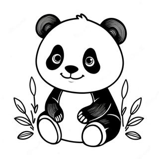 Pagina Da Colorare Di Un Panda Cucciolo 45813-38163