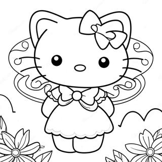 Pagina Da Colorare Di Hello Kitty Fatina 45933-38288