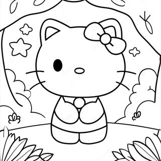 Pagina Da Colorare Di Hello Kitty Foresta Magica 45934-38266