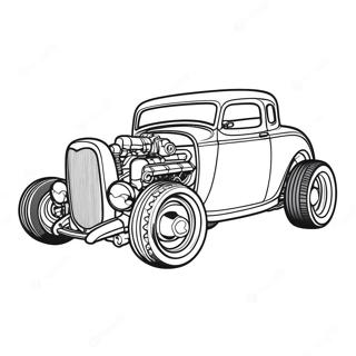 Pagina Da Colorare Di Hot Rod 4601-3698