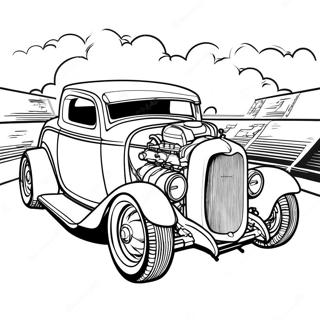 Pagina Da Colorare Di Hot Rod 4601-3699