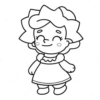 Pagina Da Colorare Di Maggie Simpson 46083-38401