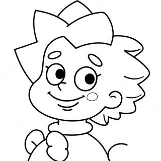 Pagina Da Colorare Di Maggie Simpson 46083-38404