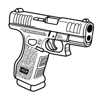 Pagina Da Colorare Glock 46153-38442