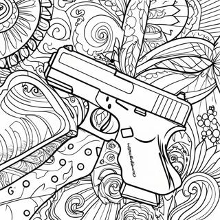 Pagina Da Colorare Glock 46153-38443