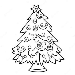 Pagina Da Colorare Albero Di Natale Spagnolo 46203-38489