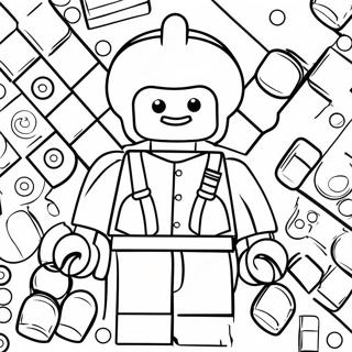 Minifigure Lego Pagine Da Colorare