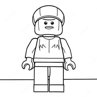 Pagina Da Colorare Del Minifigure Lego 46323-38570