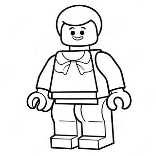 Pagina Da Colorare Del Minifigure Lego Divertente 46324-38583