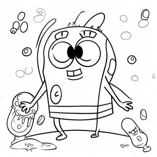 Pagina Da Colorare Di Spongebob Pasqua 46453-38682