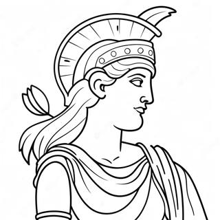 Pagina Da Colorare Della Dea Athena 46743-38919