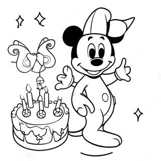 Compleanno Disney Pagine Da Colorare