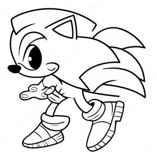 Pagina Da Colorare Di Vector Sonic 47333-39383