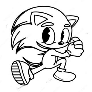 Pagina Da Colorare Di Vector Sonic 47333-39384