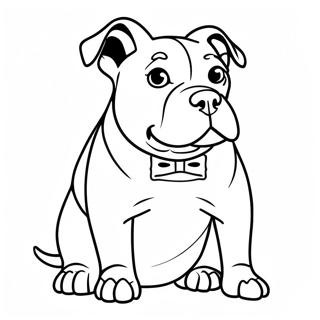 Pagina Da Colorare Di Un American Bully 47604-39588