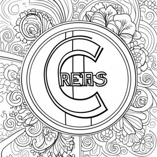 Pagina Da Colorare Del Logo Dei Cincinnati Reds 47624-39606