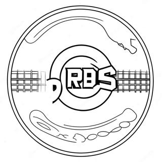 Pagina Da Colorare Del Logo Dei Cincinnati Reds 47624-39607