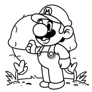 Pagina Da Colorare Del Film Super Mario Bros 4781-3844