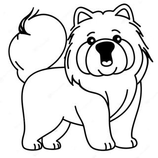 Chow Chow Pagine Da Colorare