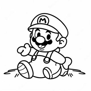 Pagina Da Colorare Di Baby Mario 48884-40596