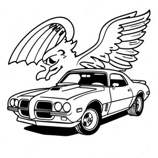 Pagina Da Colorare Della Pontiac Firebird Da Corsa 49365-41194